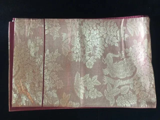 R1813 Japanese Vintage Kimono FUKURO OBI Belt Band Woman Fabric Silk
