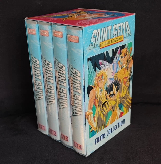 Saint Seiya coffret VHS 4 Films Collection Complet Manga Power