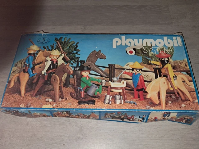 PLAYMOBIL 7 Klicky set Hôpital 3404 vintage boite Complète - Carton