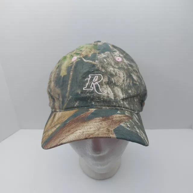 Remington Camo Pink Logo Strap back Hat Hunting Cap