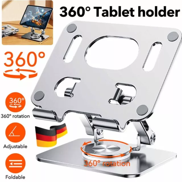 Tablet Halterung Ständer Universal Halter für Tablet iPad Handy Tisch Büro DHL