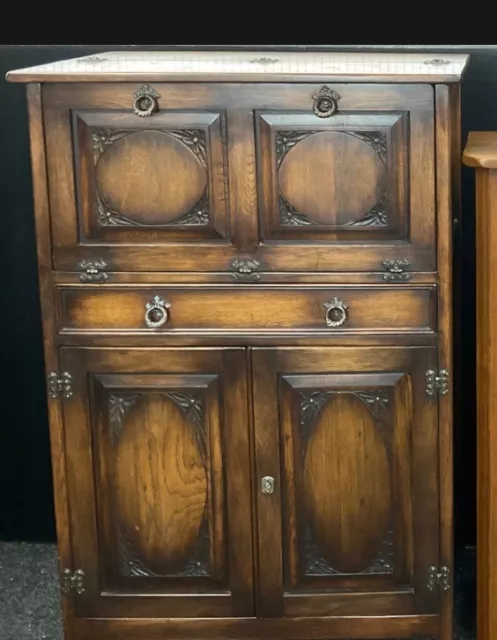 Oak Cabinet Cupboard Or Cocktail Bar