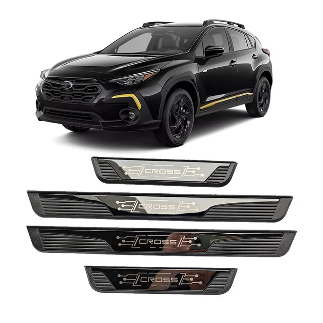 For Subaru Crosstrek Accessories Door Sill Cover Scuff Plate Protector 2016-2023