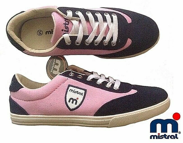 Outlet -50% Scarpe Donna Rosa Blu Mistral Sneakers Basse Da Ginnastica Fitness