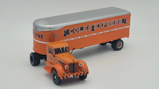 1/43 Ixo Altaya Semi Remorque Coles Express Courte camion Truck trailer
