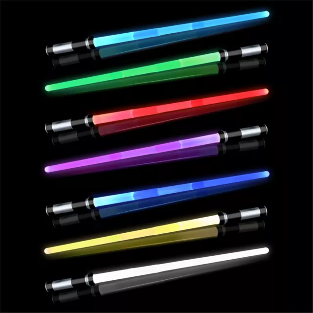 2X Fast Shipping Saber Sword Toys Flashing LED Star Wars Lightsaber Kids gift AU