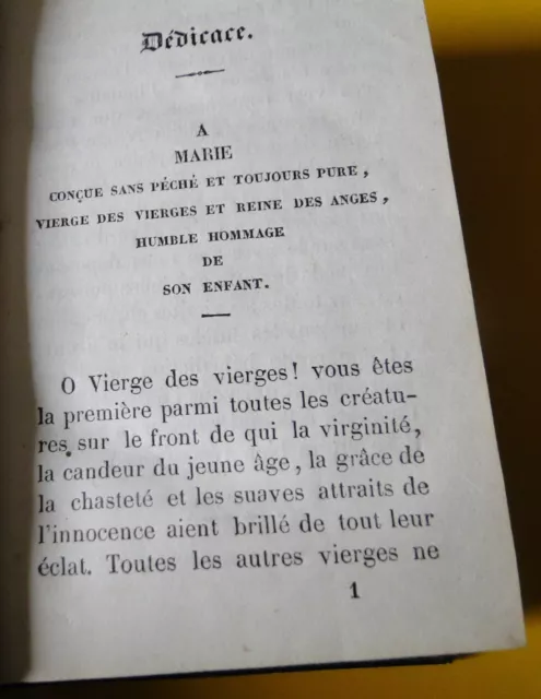 Manual De Piedad de La Virgen Cristiana 1847 Hermandad Corazón María Toulouse 3