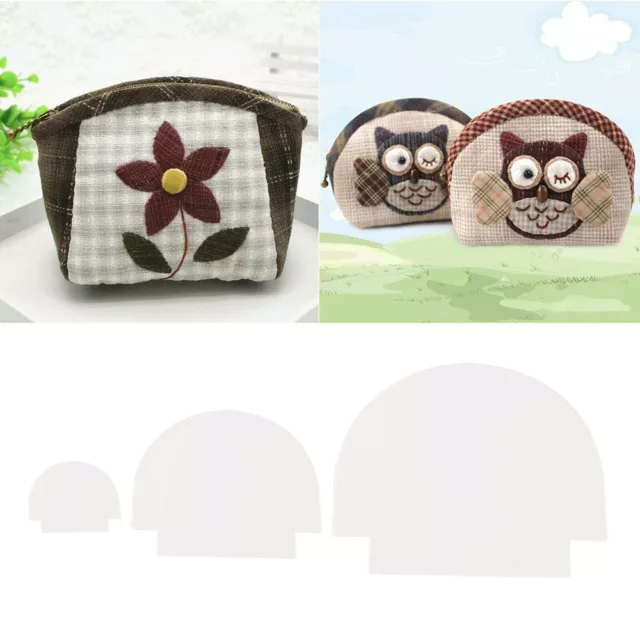 Patchwork Template Cutting Purses Sewing Template Sewing Ruler Cute Bag Pattern