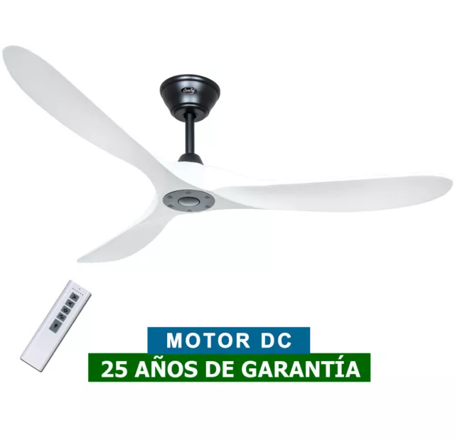 Ventilateur de plafond CasaFan 315226 ECO GENUINO 152cm blanc / noir