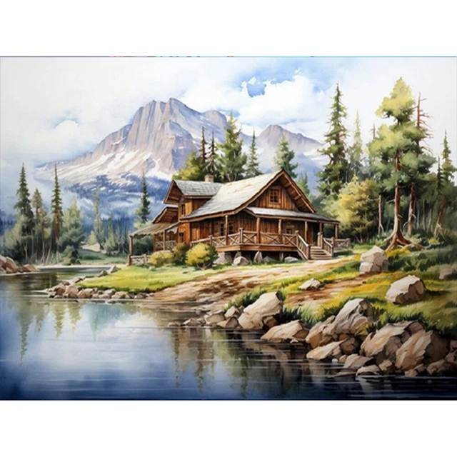 Shukqueen Kit Pittura A Olio Con Numeri Fai Da Te: 30,5x50,5 Cm – Rilassante E Creativo Per Adulti E Bambini (Senza Cornice)
