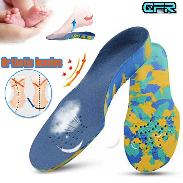 CHILDS ORTHOTIC SHOE Insoles Flat Feet Foot Arch Gel Heel Support