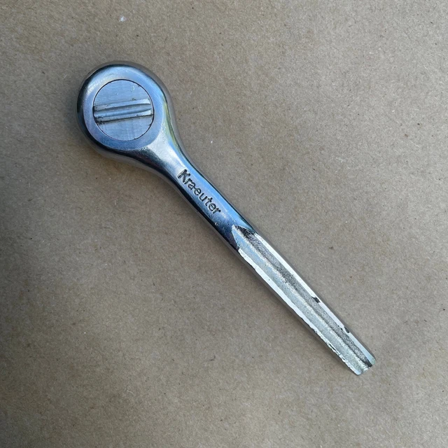 Vintage Kraeuter Tools 1/4" Drive Ratchet 31070 Made in USA