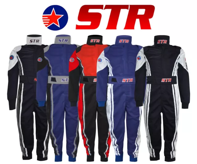 Str Kinder Rennanzug Latzhose Ninja Kart Mikro F2 Ministox Sfi Mini Geprüft Orci