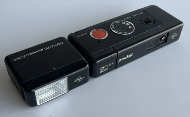 Sensor de bolsillo AGFA Optima 6000 con bolsillo Lux 560