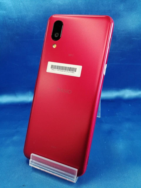 中古〕SHARP(シャープ) BASIO active 64GB レッド SHG09 au SIM