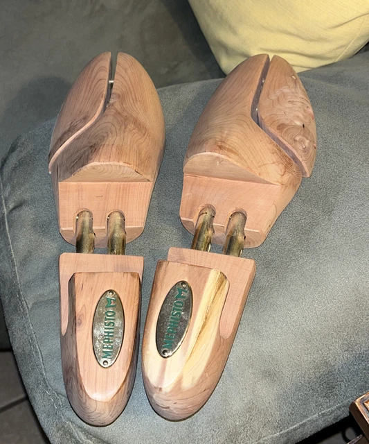 MEPHISTO ~ Adjustable Cedar Wood Shoe Trees ~ Mens Size 43 ~ EUC