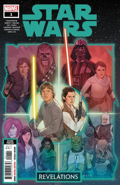 Star Wars Revelations #1 Marvel PRH 2023 2nd Printing Noto Variant
