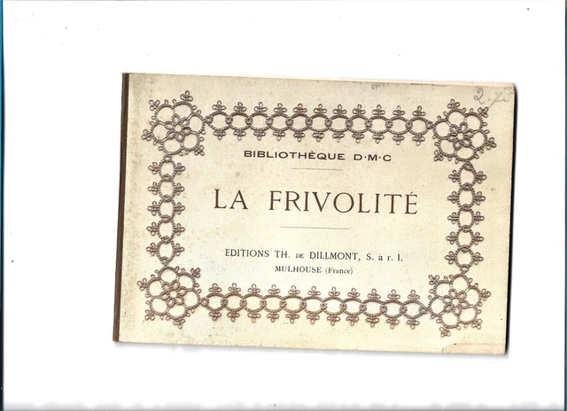 Bibliothèque DMC – Jours Sur Toile, Th. De Dillmont, Album Ancien
