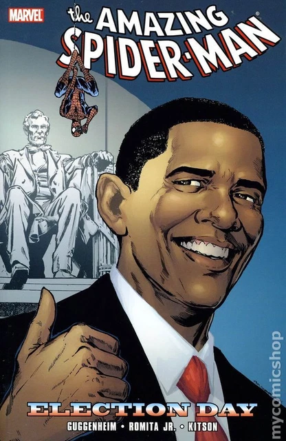 Amazing Spider-Man Election Day TPB #1-1ST VF 2010 Stock Image