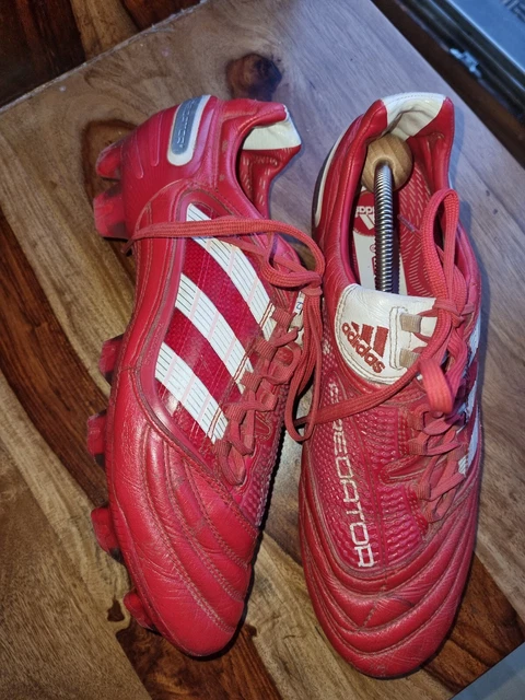 Adidas Predator  Fußballschuhe  Retro /Vintage Predator Gr.42 UK 8 Rot