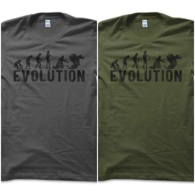 T-Shirt Maglietta Evolution Aikido Arti Marziali Vintage Idea Spiritosa Uomo