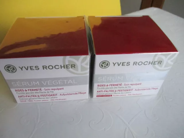 Yves Rocher Serum Vegetal Doppelpack 2 Packungen neu Antifalten TOP