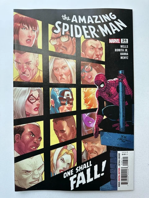 AMAZING SPIDER-MAN #26 (NM), A Cover 1st Print, Marvel 2023, Zeb Wells/JRJR