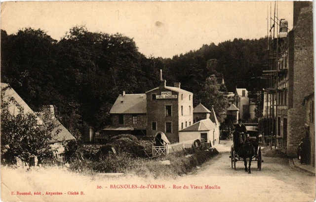 CPA BAGNOLES-de-l'ORNE - Rue du Vieux Moulin (356550)