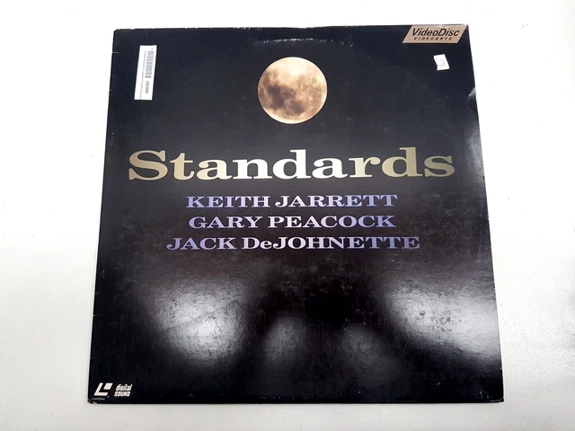 Standards Keith Jarrett Gary Peacock Laser Disc Laserdisc Ld 090266820368