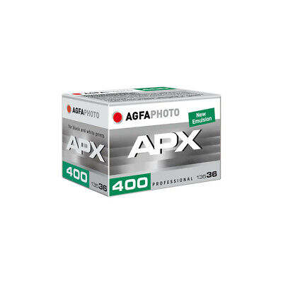 Pellicola bianco e nero Agfa AGFA APX 400 NEW 135/36 scadenza 04/2026 