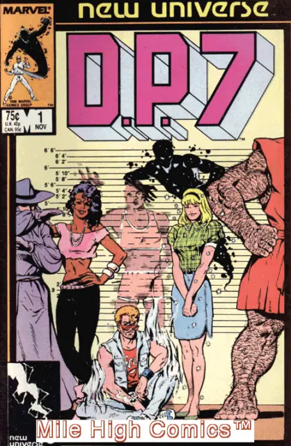 D.P. 7 (1986 Series) #1 Very Good Comics Book