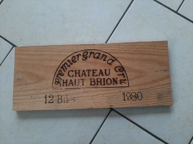 1 Rare Wine Wood Panel Château La Pointe Pomerol Vintage