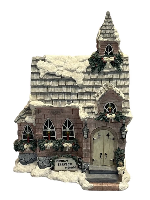 Ivy & Innocence The Old Ivy Church 05330 1999 Figurine Christmas snow
