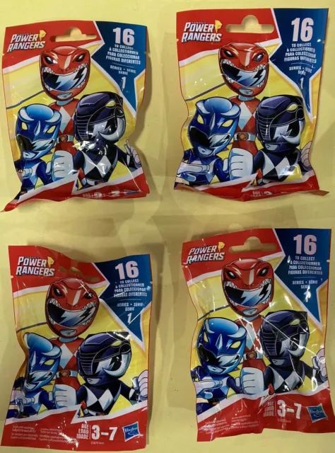4 Figures Hasbro Playskool Heroes Power Rangers 2018 Blind Bag Series 1