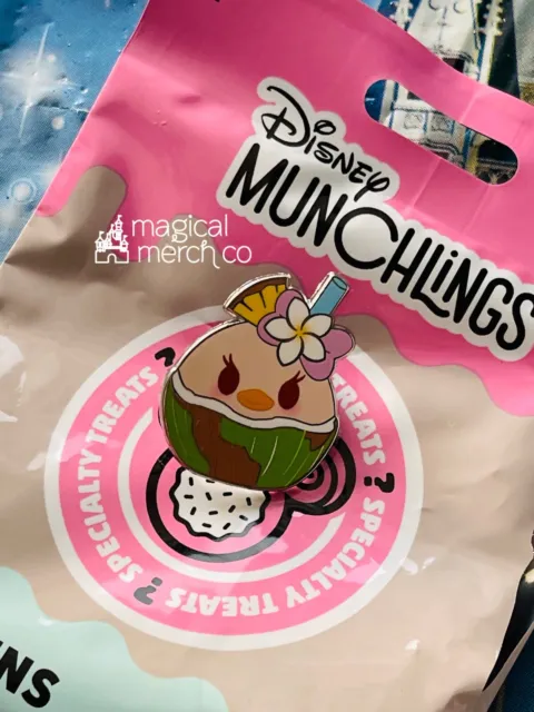 2023 Disney Parks Munchlings Fruity Finds Daisy Duck Fresh Coconut Water Pin