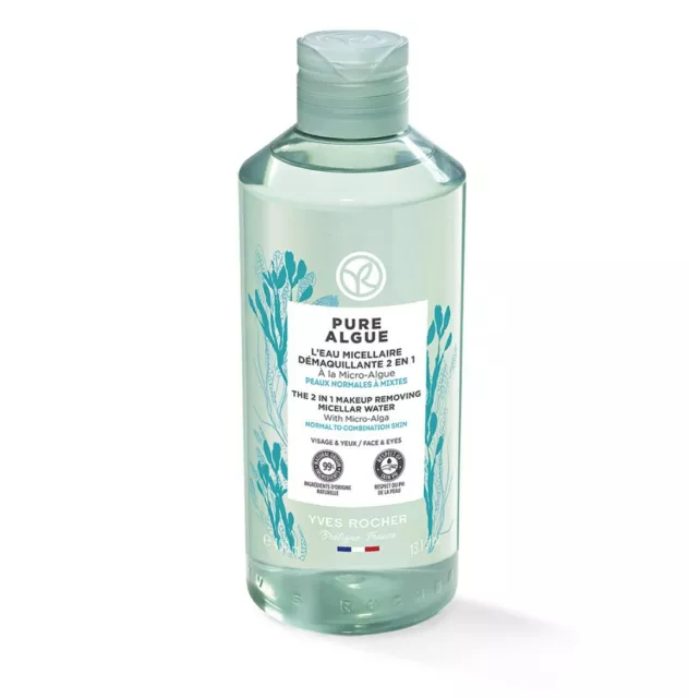 Yves Rocher Acqua Micellare Struccante Pure Algue 400ml