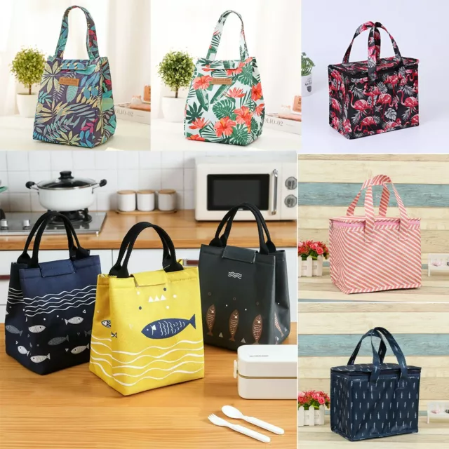 Children Kids Adult Lunch Bags Insulated Cool Bag Picnic Bags School Lunch Box