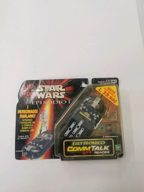 Hasbro Star Wars Episode 1 Electronic Comm Talk Tech Reader ACTION FIGURE