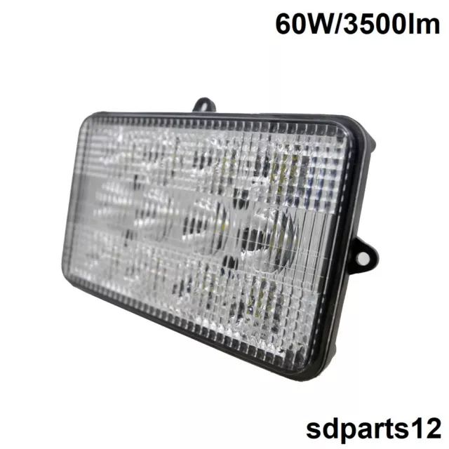 60W/3500lm 12 LED Licht Arbeits- Leuchtend Rechteckig Fahrzeuge Landarbeiter