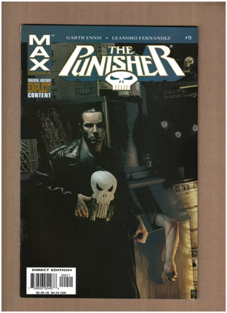 Punisher Max #9 Marvel Comics 2004 Garth Ennis NM- 9.2
