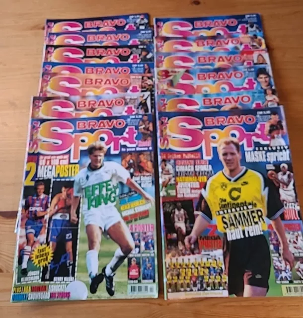 13x BRAVO SPORT - 1995 bis 1996 Sammlung - Konvolut - Lot