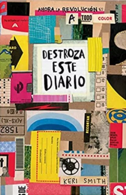 Libro en fisico Destroza este diario. Ahora a todo color por Keri Smith