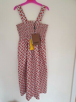 BURBERRY GIRLS DRESS. 10 Years BNWT. Rrp £220.00. 100% Authentic