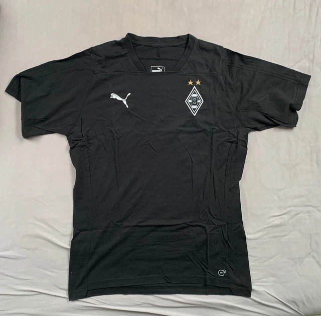 PUMA BORUSSIA MÖNCHENGLADBACH TRAININGSSHIRT Shirt SCHWARZ L Large NEU