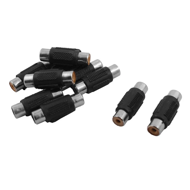 Adaptateur DIN femelle vers RCA mâle 4 prises