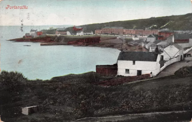 R229972 Portscatho. Printed in Great Britain. Post Card. 1906