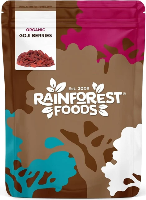 Rainforest Foods Organic Goji Berries 400g