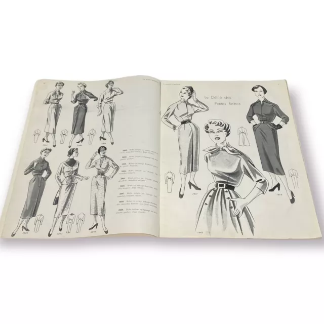 LA MODE FEMININE, Hiver (Winter 1954) Fashion Magazine $95.00 - PicClick