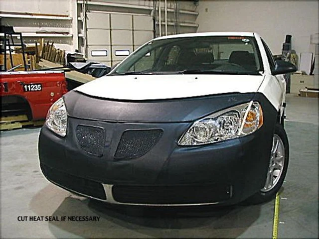 LeBra Front End Mask Cover Bra For 2006-2008 Pontiac Grand Prix GXP - Custom Fit Black Vinyl