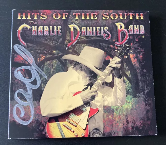 Charlie Daniels Band CDB Autograph Hand Signed CD Hits Of The South Vince Gill